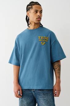 FLOCKED LOGO OVERSIZED TEE, image 4