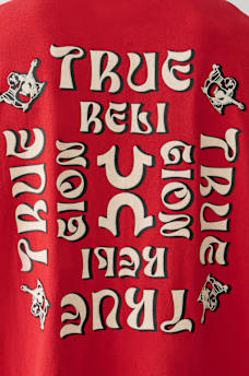 FLOCKED LOGO OVERSIZED TEE, image 5