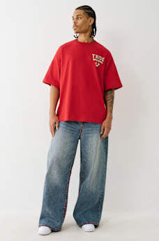 FLOCKED LOGO OVERSIZED TEE, image 6