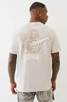 HEAVYWEIGHT VINTAGE BUDDHA TEE, image 1