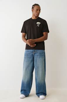 FLOCKED PALM TREE TEE , image 6