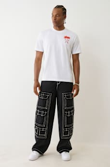 FLOCKED PALM TREE TEE , image 6