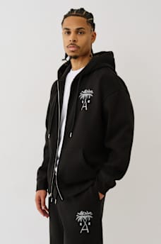PALM TREE ZIP HOODIE, image 6