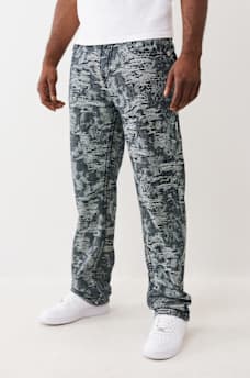 BOBBY JACQUARD SUPER T BAGGY JEAN 32", image 2