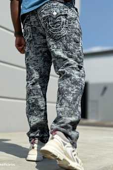 BOBBY JACQUARD SUPER T BAGGY JEAN 32", image 1