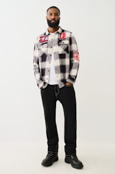 RICKY SUPER T PICK STITCH STRAIGHT JEAN, image 6