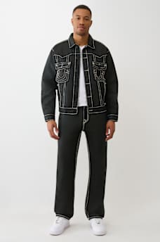 CHAQUETA DE MEZCLILLA SUPER T OVERSIZE, image 7