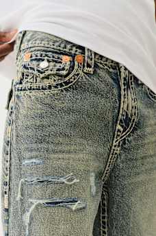 VINNY DISTRESSED SUPER T FLAP ULTRA BAGGY JEAN, image 5
