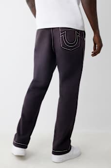 BIG T CRYSTAL HORSESHOE STRAIGHT SWEAT PANT, image 4