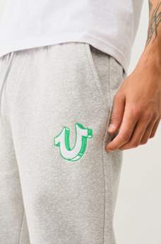 GRAFFITI HORSESHOE LOGO SWEAT PANT, image 2