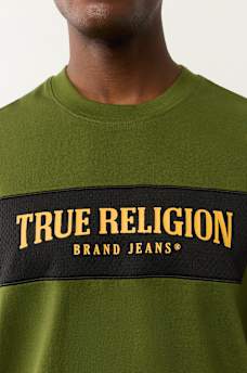 HEAVYWEIGHT MESH LOGO TEE, image 2