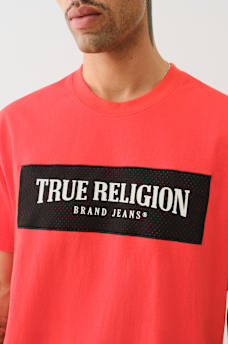 HEAVYWEIGHT MESH LOGO TEE, image 2