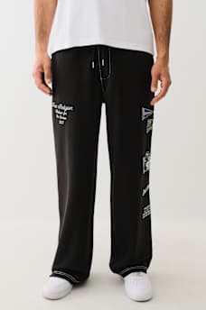 FRENCH TERRY BAGGY SWEAT PANT, image 3