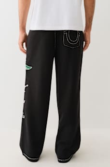 FRENCH TERRY BAGGY SWEAT PANT, image 7