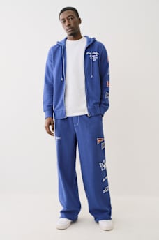 FRENCH TERRY BAGGY SWEAT PANT, image 2
