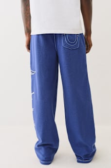 FRENCH TERRY BAGGY SWEAT PANT, image 7