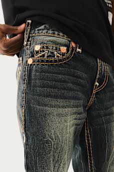ROCCO QUAD LOGO SUPER T SKINNY JEAN 32", image 5