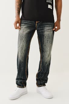 ROCCO QUAD LOGO SUPER T SKINNY JEAN 32", image 1