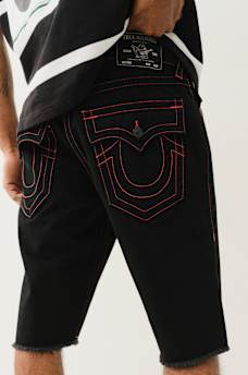 RICKY FRAYED FLAP SHORT, image 1