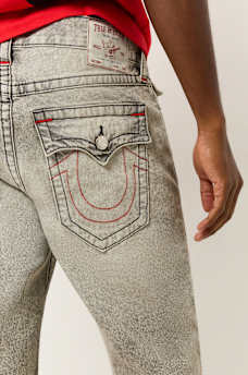 RICKY FRAYED FLAP DENIM SHORT, image 2