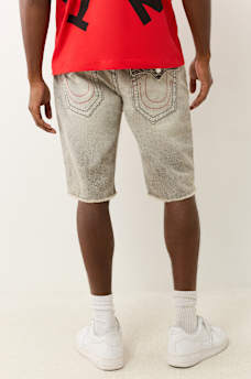 RICKY FRAYED FLAP DENIM SHORT, image 6