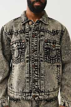 OVERSIZED SUPER T DENIM TRUCKER JACKET, image 2
