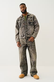 OVERSIZED SUPER T DENIM TRUCKER JACKET, image 3