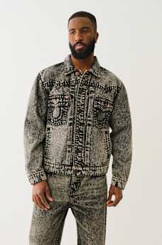 OVERSIZED SUPER T DENIM TRUCKER JACKET, image 4