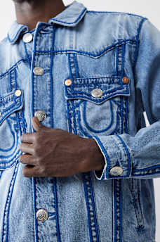 JIMMY ROPE STITCH OVERSIZED JACKET, image 4