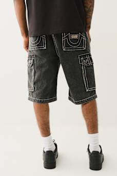 VINNY BIG T DENIM CARGO SHORT, image 6