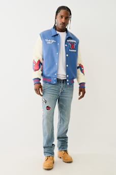 TRUE RELIGION X PLAYBOY BOMBER VARSITY JACKET, image 6