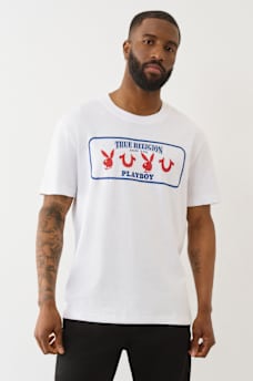 TRUE RELIGION X PLAYBOY LOGO TEE, image 2