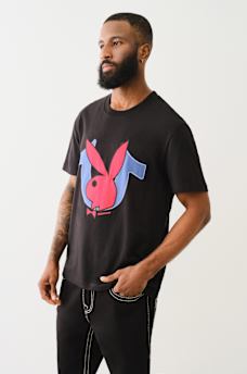 TRUE RELIGION X PLAYBOY APPLIQU&Eacute; LOGO TEE, image 3