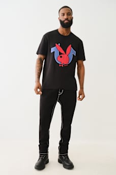 TRUE RELIGION X PLAYBOY APPLIQU&Eacute; LOGO TEE, image 6