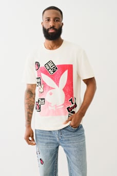 TRUE RELIGION X PLAYBOY PATCH BUNNY TEE, image 2