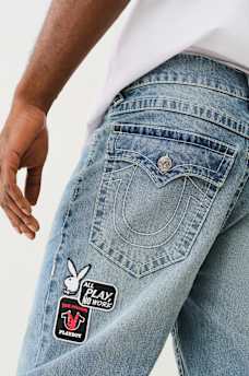 TRUE RELIGION X PLAYBOY BOBBY BAGGY JEAN, image 1