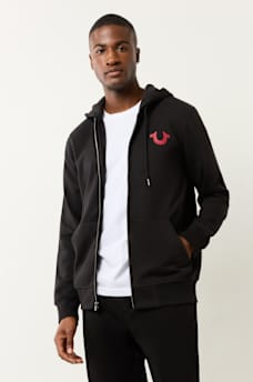 ARCH LOGO BUDDHA ZIP HOODIE, image 2
