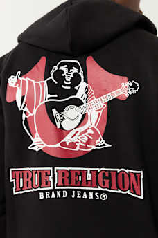 ARCH LOGO BUDDHA ZIP HOODIE, image 4
