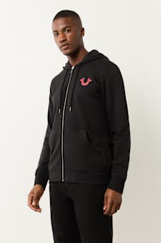 ARCH LOGO BUDDHA ZIP HOODIE, image 5