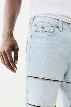 ROCCO STACKED ZIPPER SKINNY JEAN, image 2