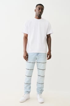 ROCCO STACKED ZIPPER SKINNY JEAN, image 6