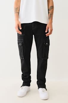 ROCCO STACKED ZIP HEM CARGO SKINNY JEAN, image 3