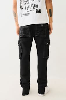 ROCCO STACKED ZIP HEM CARGO SKINNY JEAN, image 4