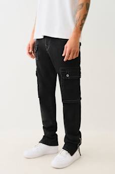 ROCCO STACKED ZIP HEM CARGO SKINNY JEAN, image 1