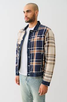 BIG T PATCHWORK PLAID JACKET, image 2