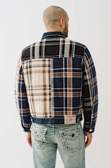 BIG T PATCHWORK PLAID JACKET, image 3