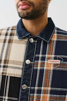 BIG T PATCHWORK PLAID JACKET, image 5