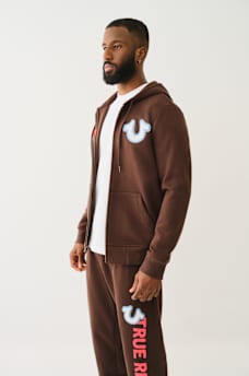 FLOWER PATCH ZIP HOODIE, image 4