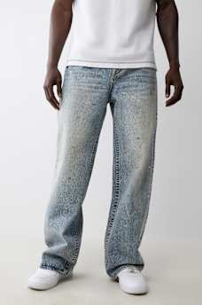 VINNY HORSESHOE CHARM ULTRA BAGGY JEAN, image 1