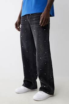 VINNY HORSESHOE CHARM ULTRA BAGGY JEAN, image 3